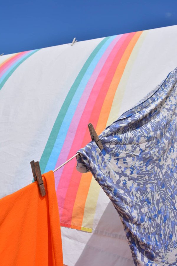 Housse de couette arc-en-ciel: le cadeau parfait pour votre petite princesse !